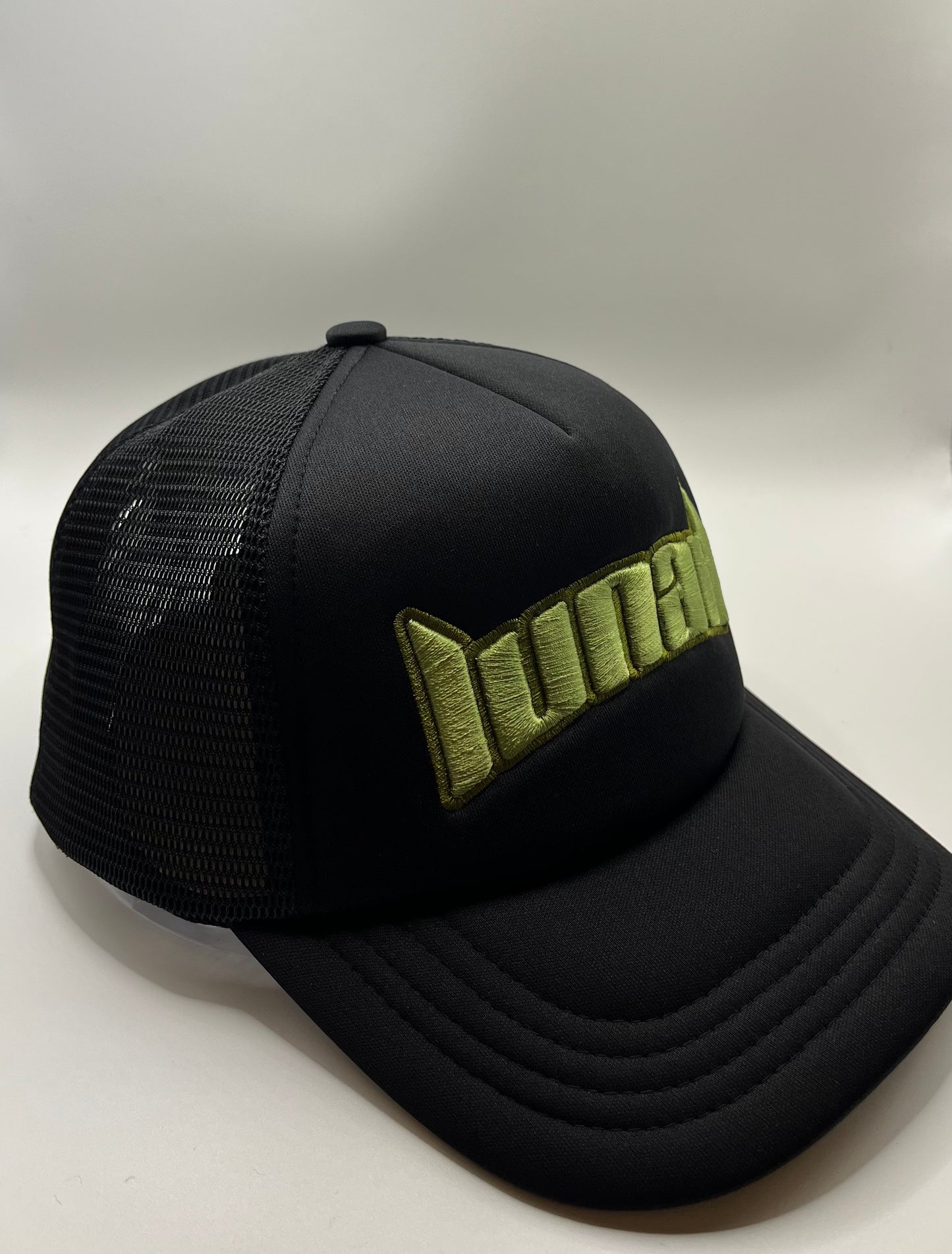 Lunad Black/Sage Foam Trucker