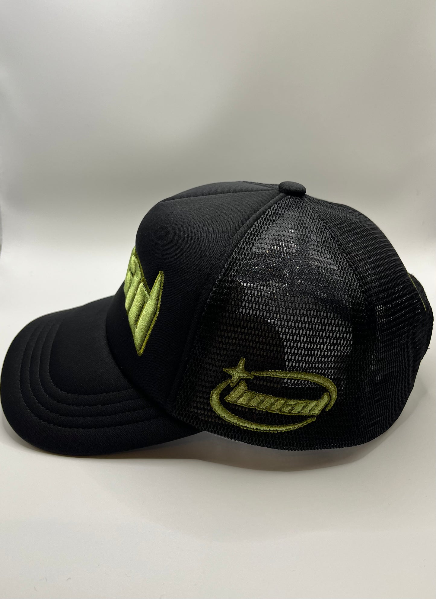 Lunad Black/Sage Foam Trucker